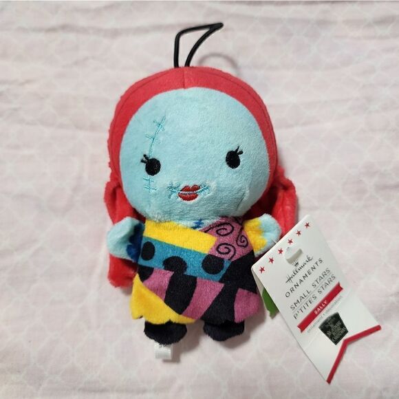 NWT Disney Hallmark Small Stars Sally Plush Ornament Nightmare before Christmas - Picture 1 of 5